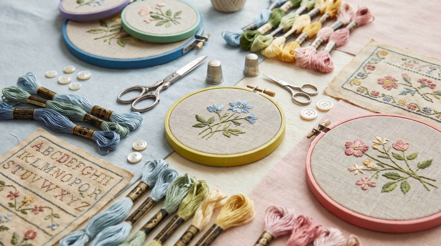 the basics of embroidery as an art form