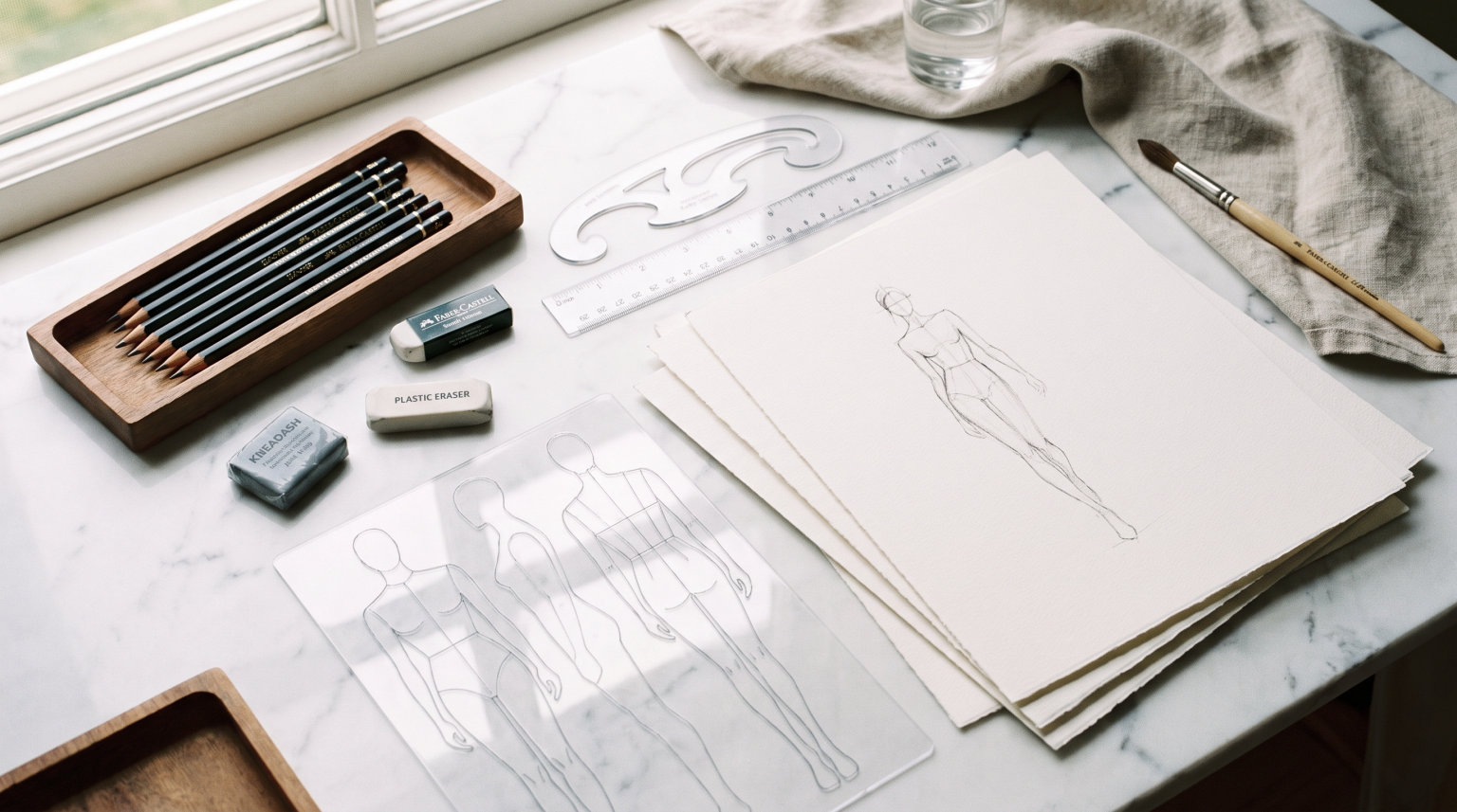 how to draw fashion figures for beginners
