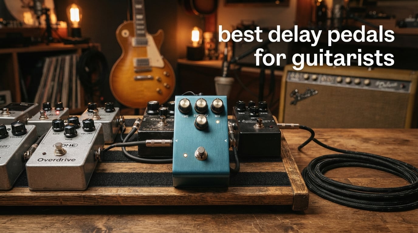 best delay pedals for guitarists