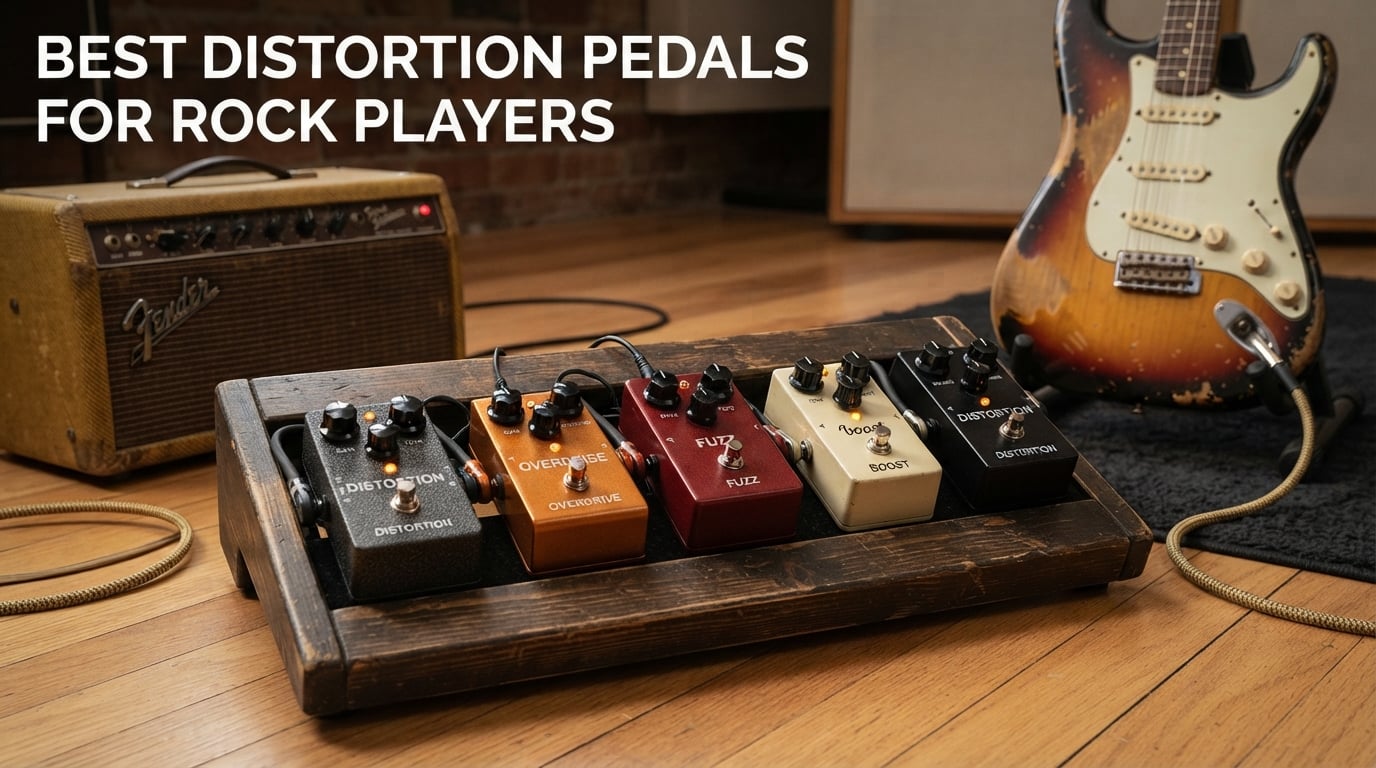 best distortion pedals for rock players