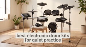 best electronic drum kits for quiet practice