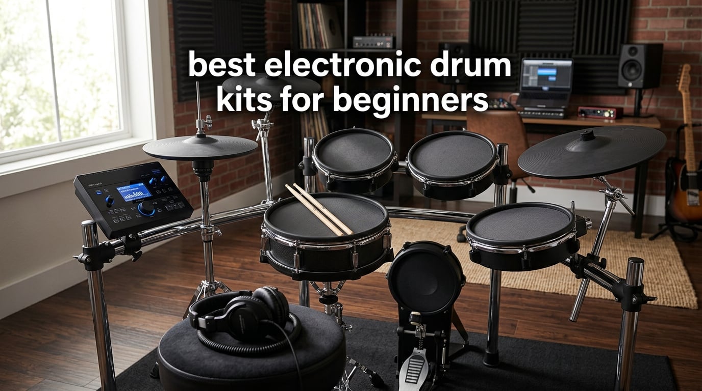 best electronic drum kits for beginners