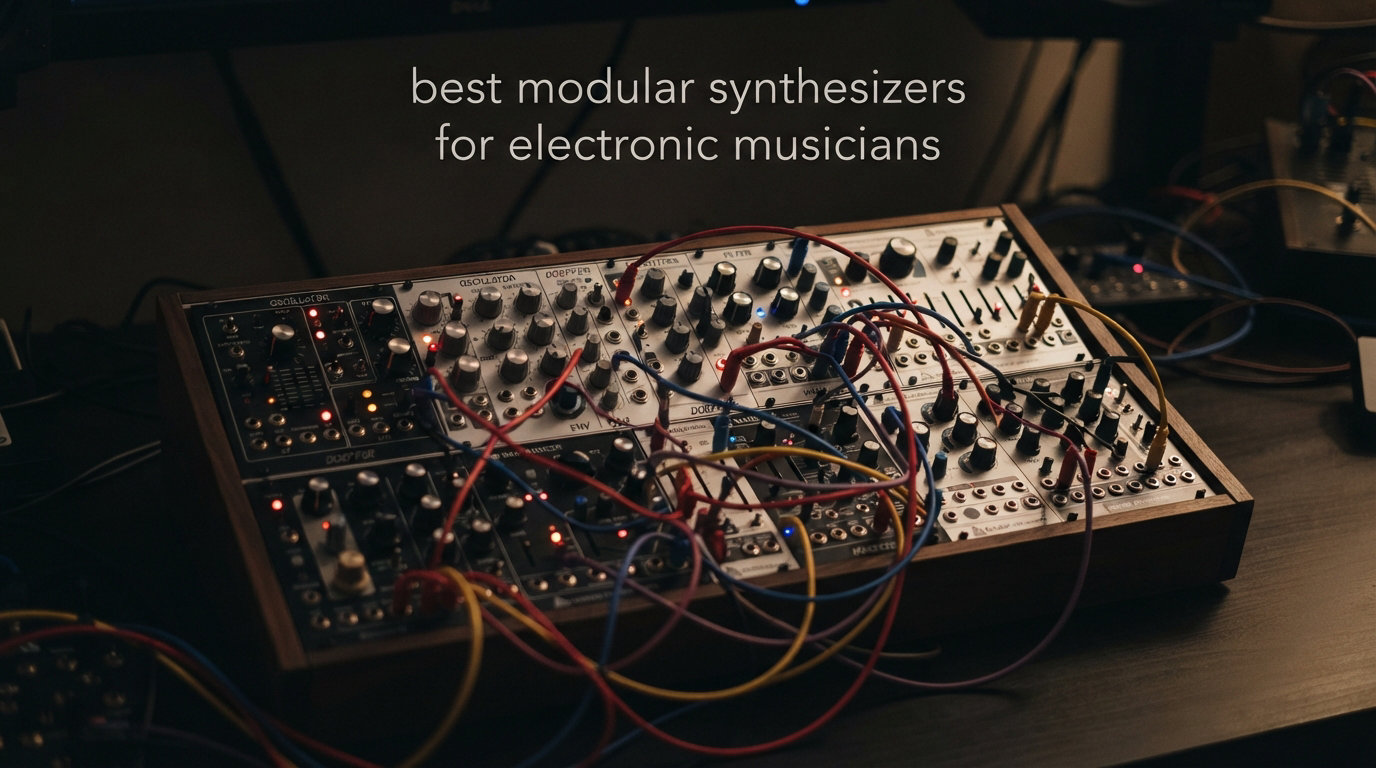 best modular synthesizers for electronic musicians