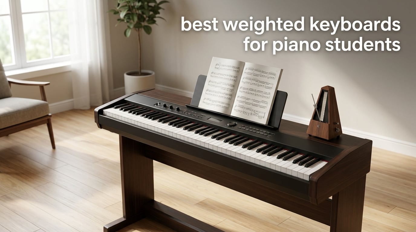 best weighted keyboards for piano students