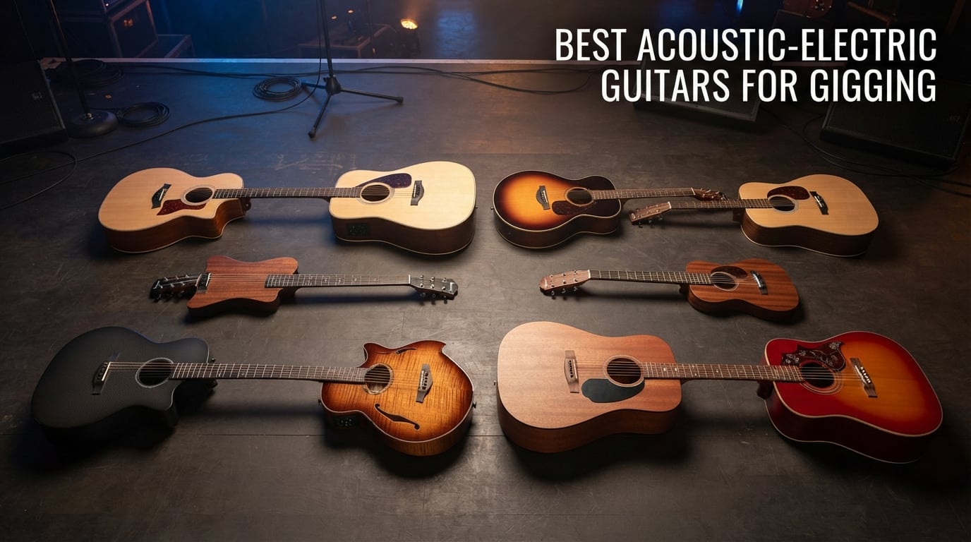 best acoustic-electric guitars for gigging
