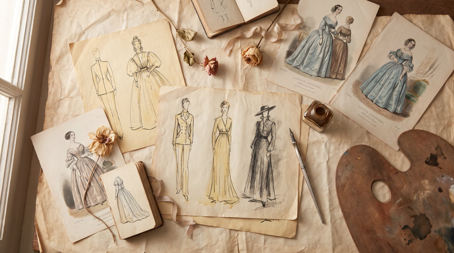 the history of fashion illustration