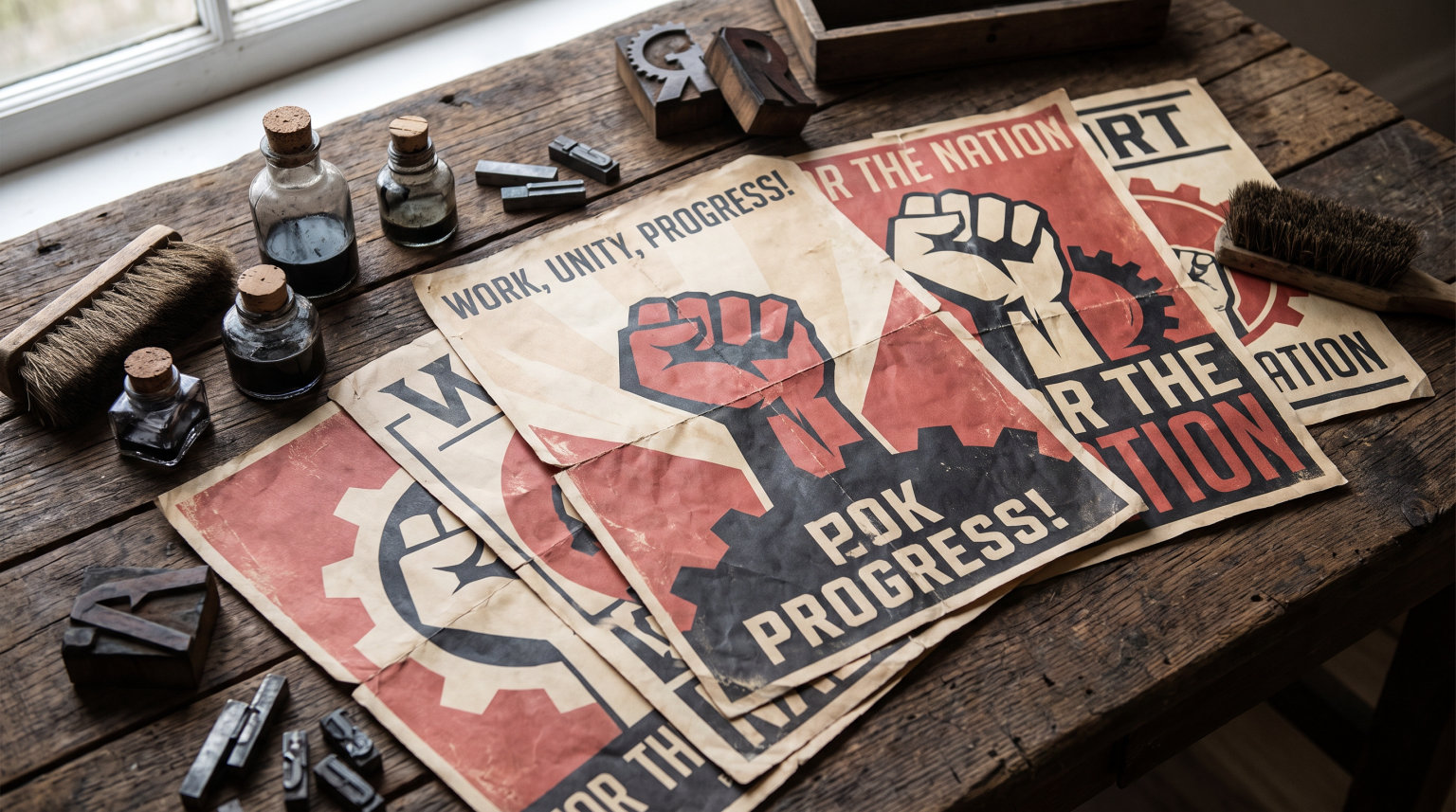 the history of poster art and propaganda