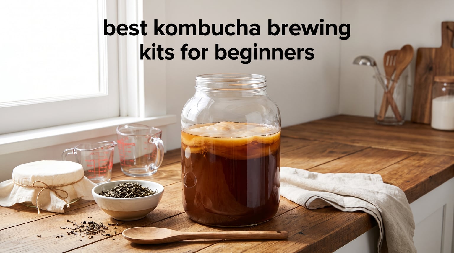 best kombucha brewing kits for beginners
