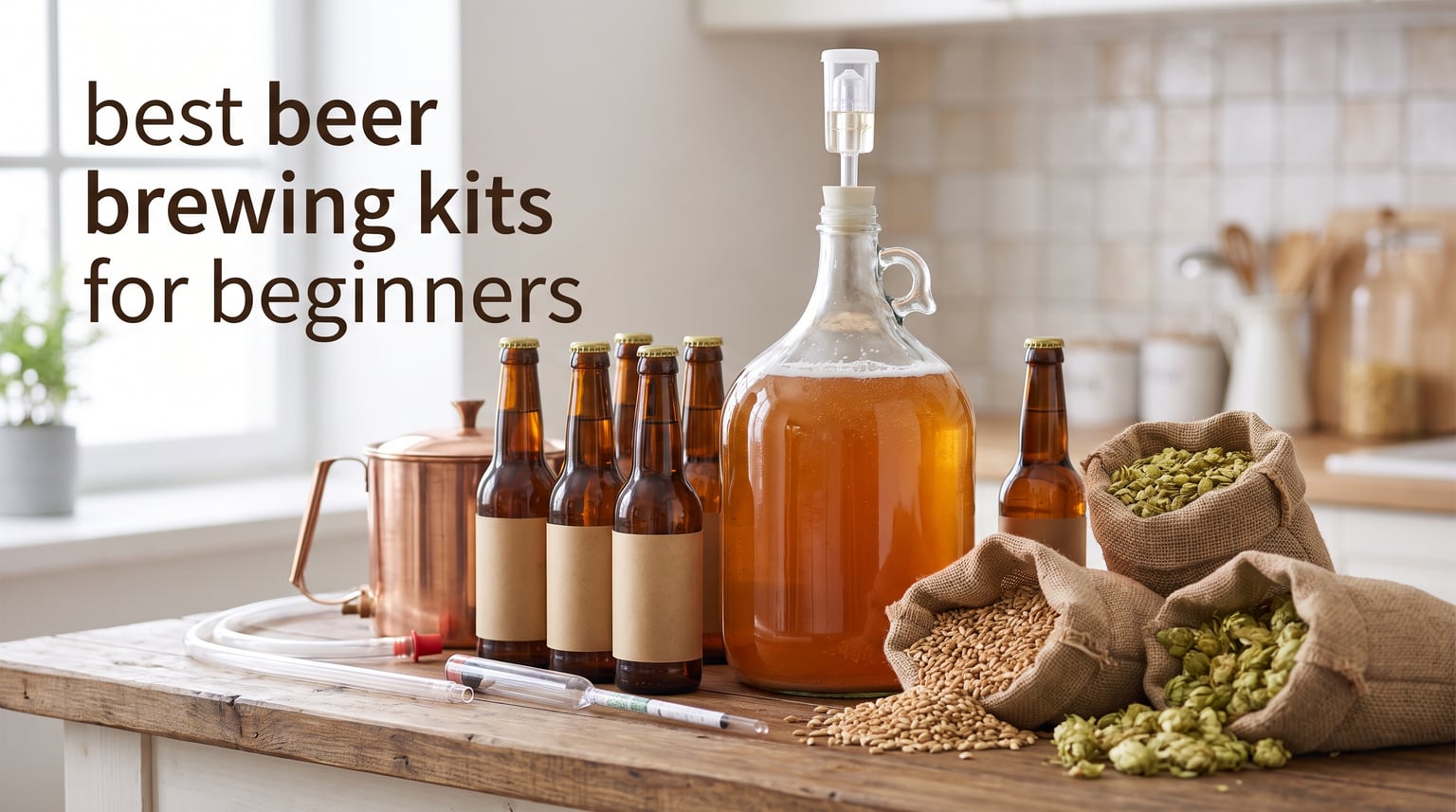 best beer brewing kits for beginners