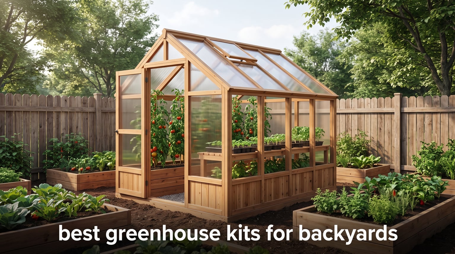 best greenhouse kits for backyards