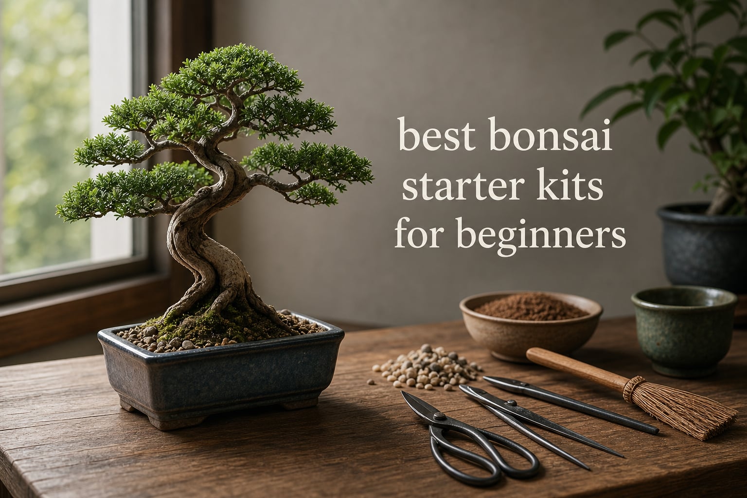 best bonsai starter kits for beginners