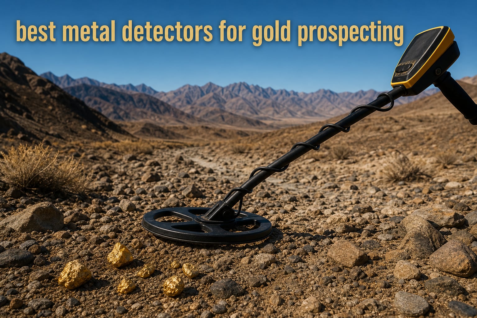 best metal detectors for gold prospecting