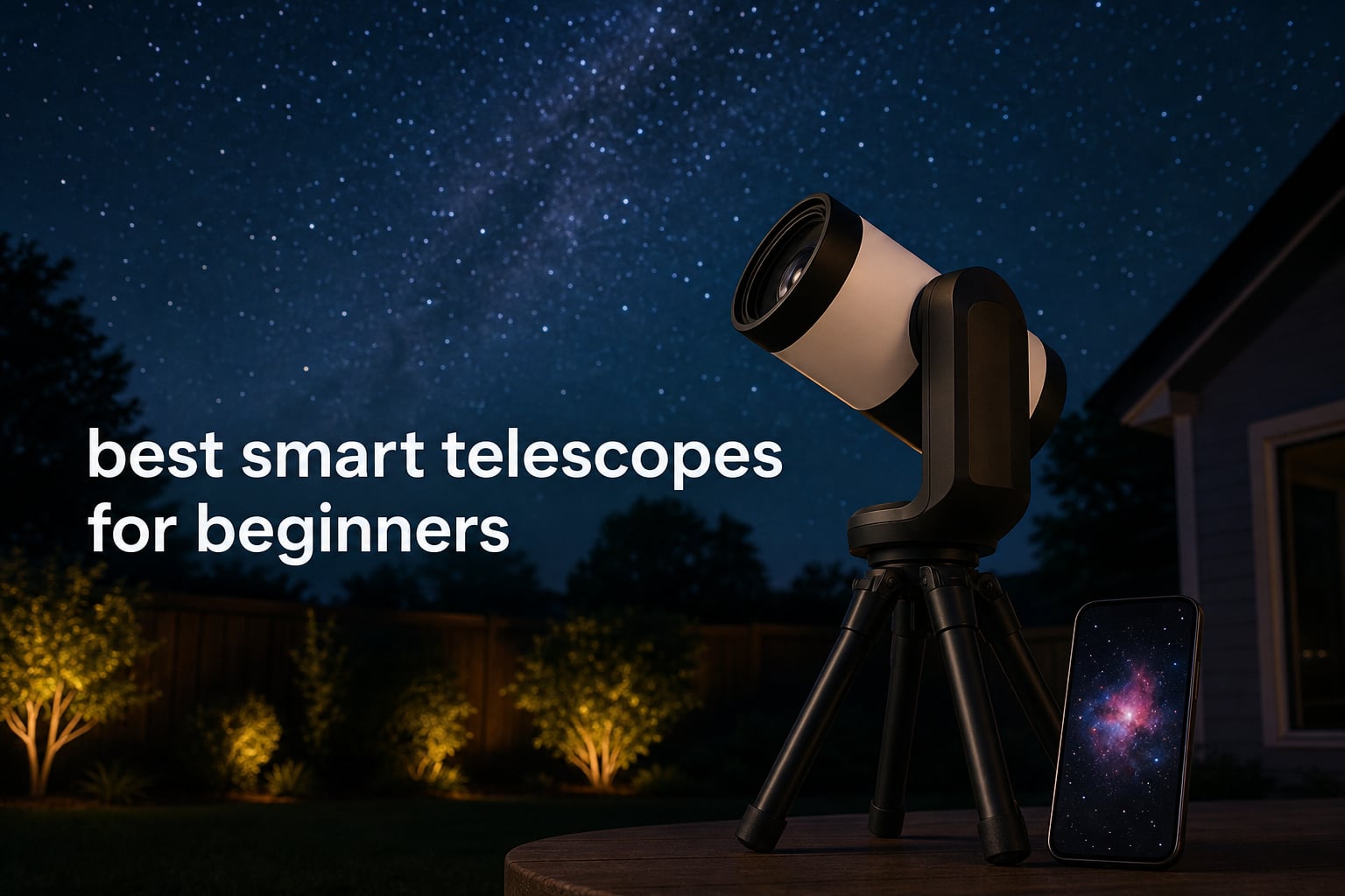 best smart telescopes for beginners