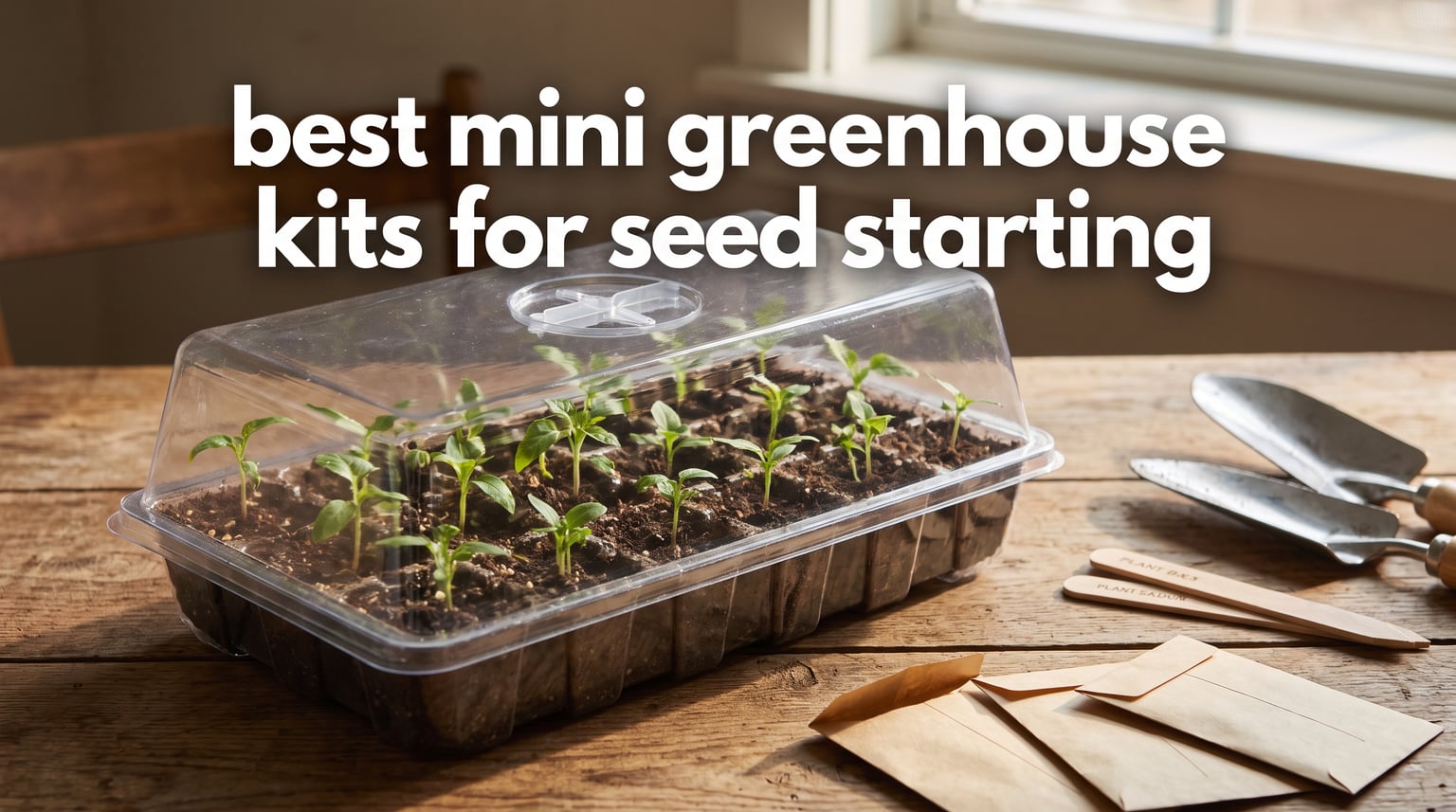 best mini greenhouse kits for seed starting