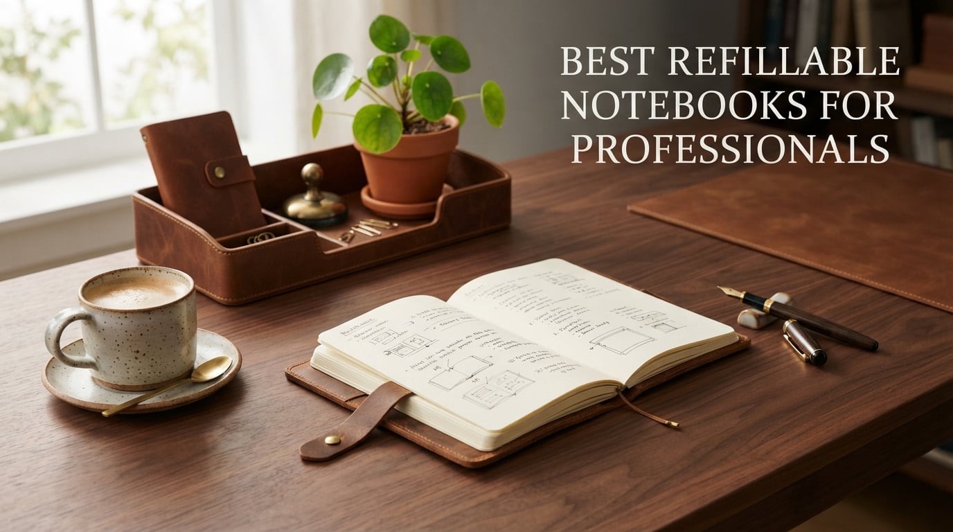 best refillable notebooks for professionals