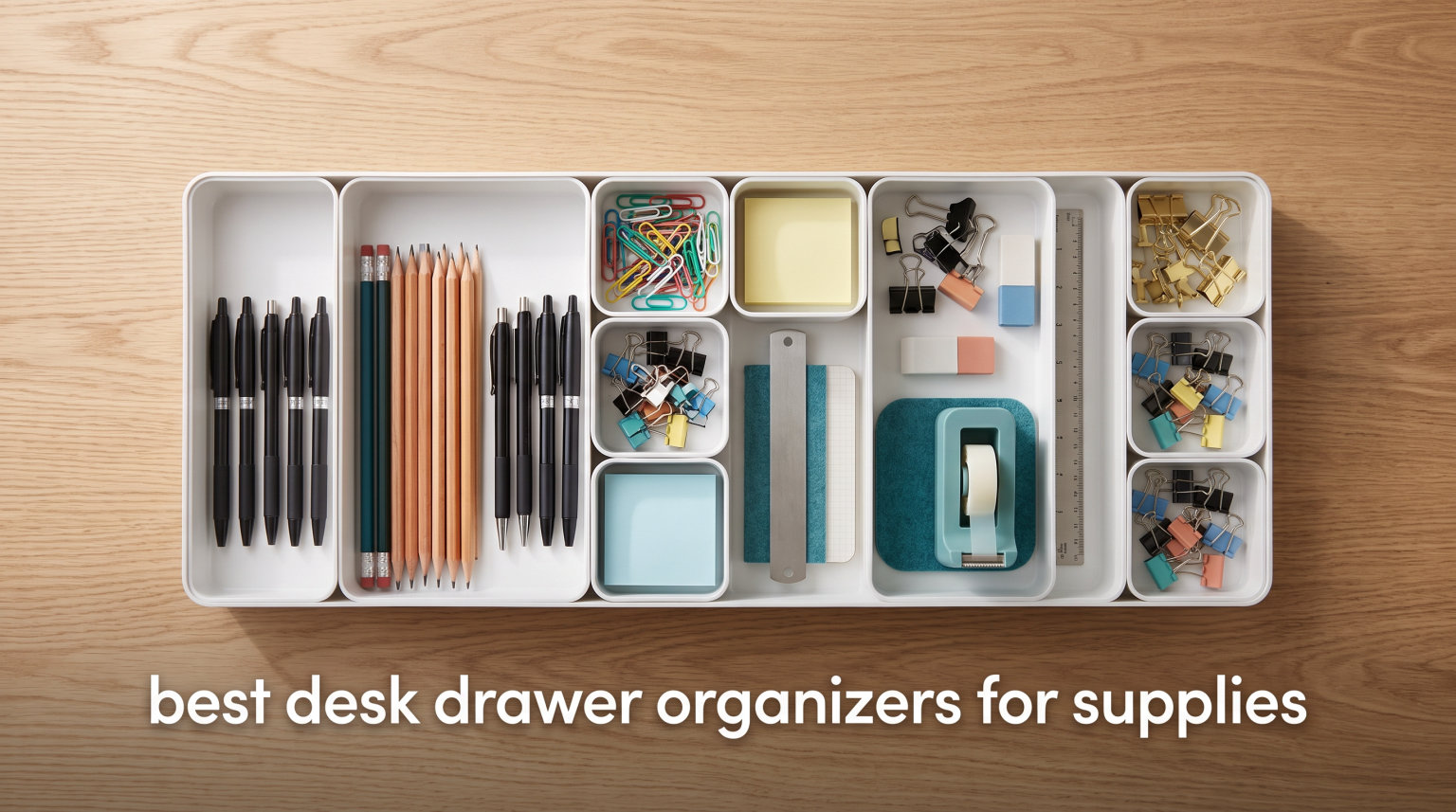 best desk drawer organizers for supplies