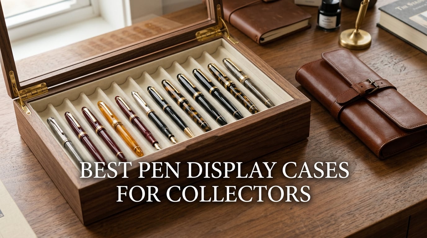 best pen display cases for collectors