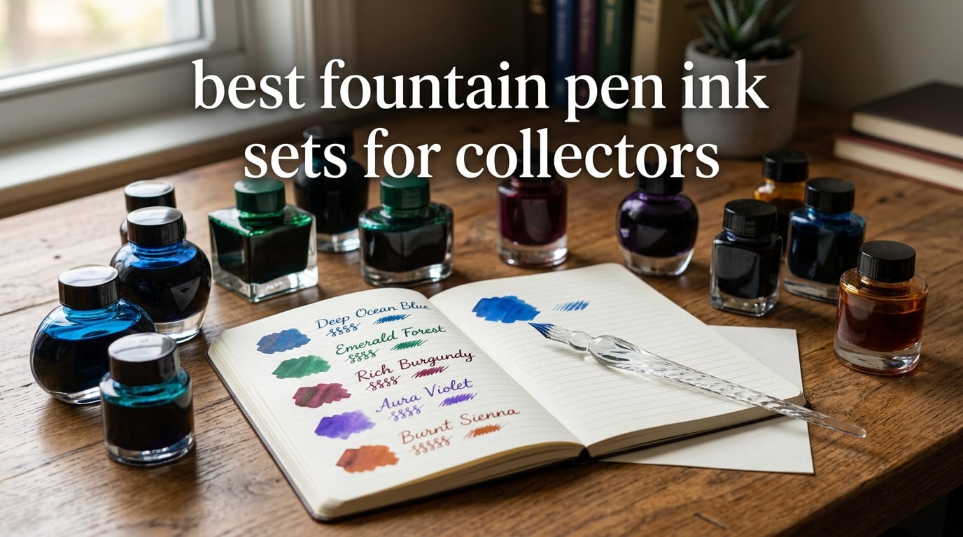 best fountain pen ink sets for collectors