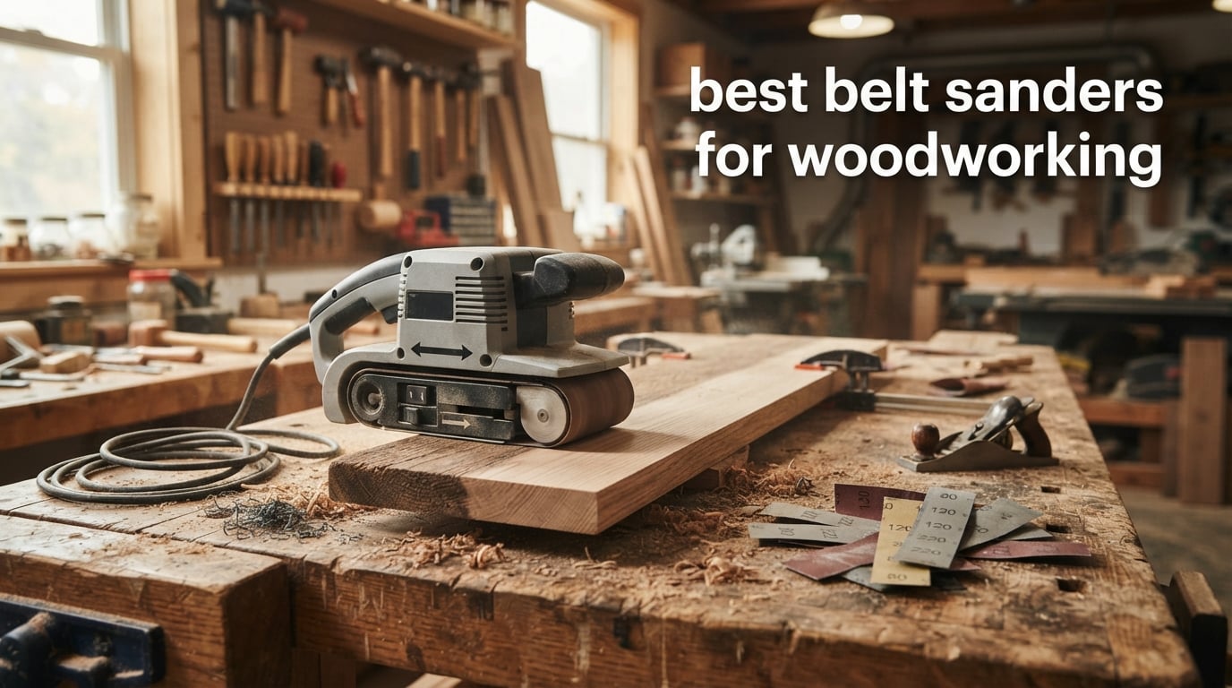 best belt sanders for woodworking