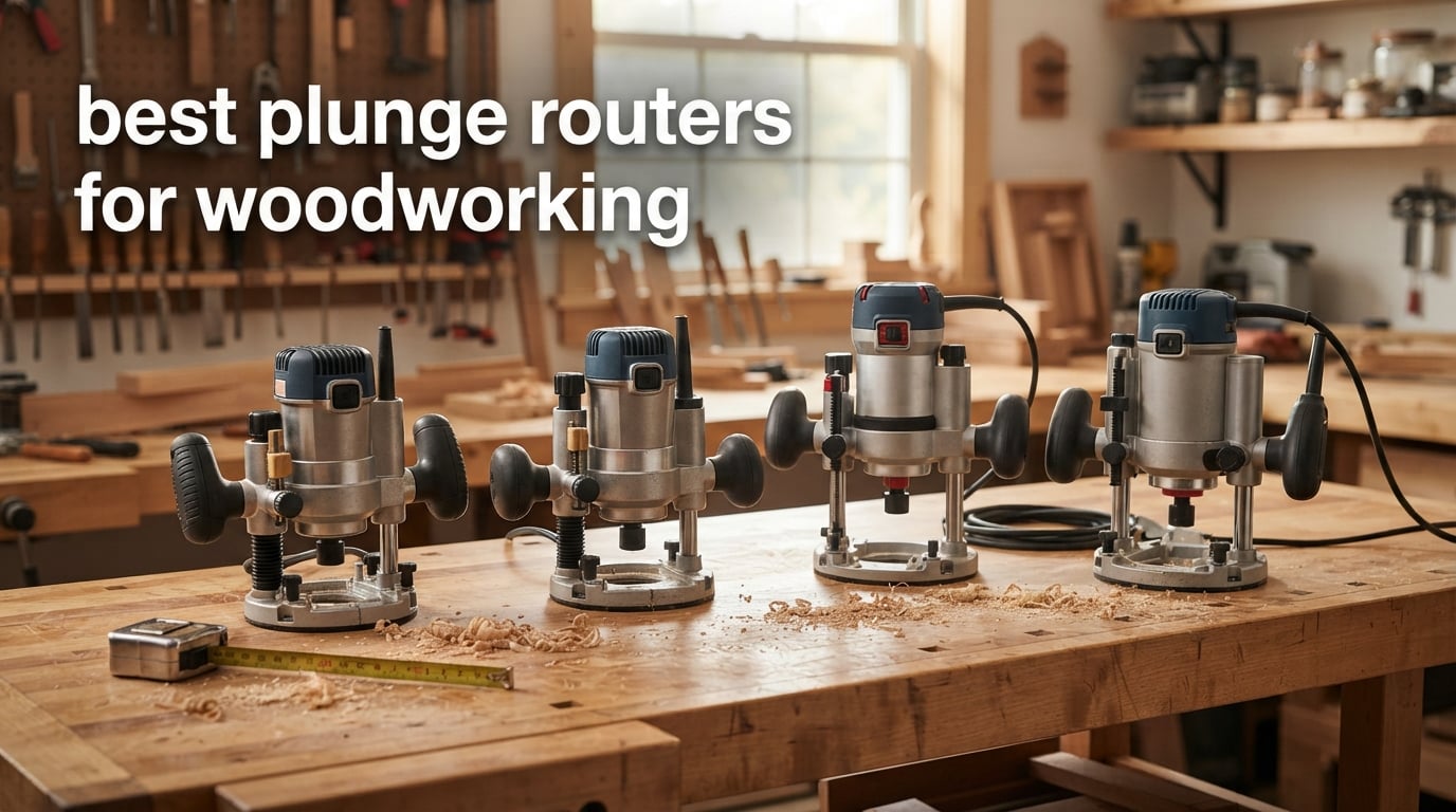 best plunge routers for woodworking