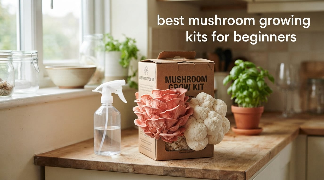 best mushroom growing kits for beginners