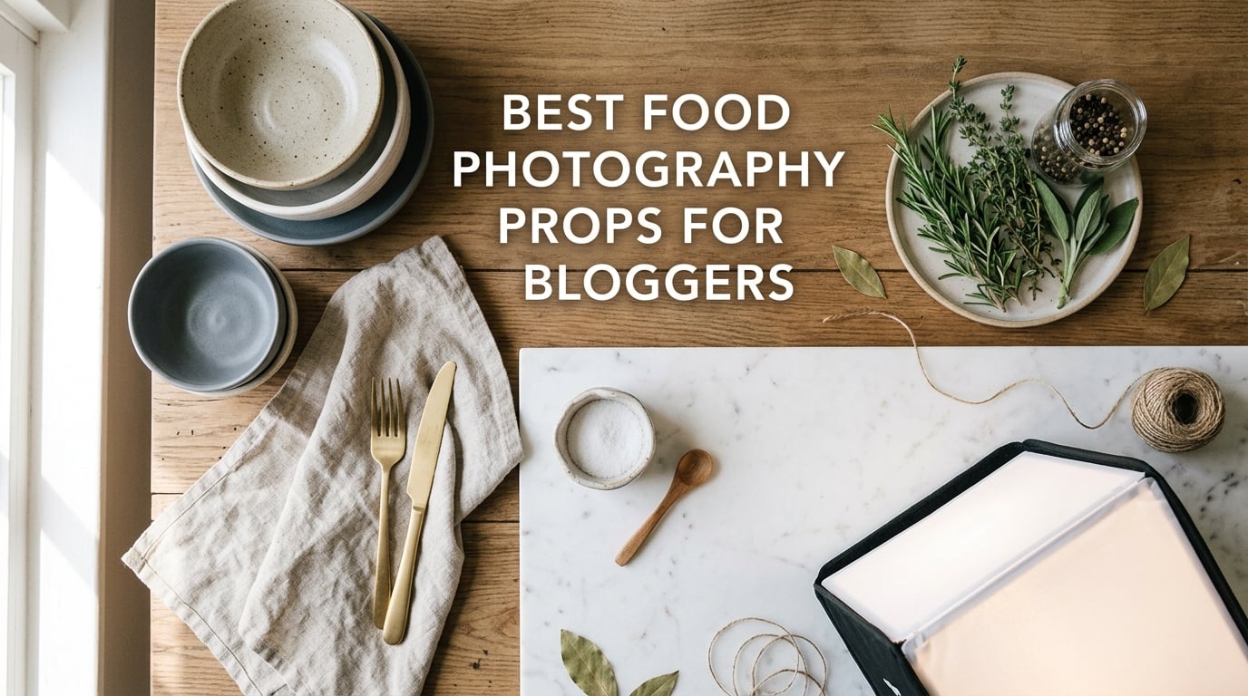 best food photography props for bloggers