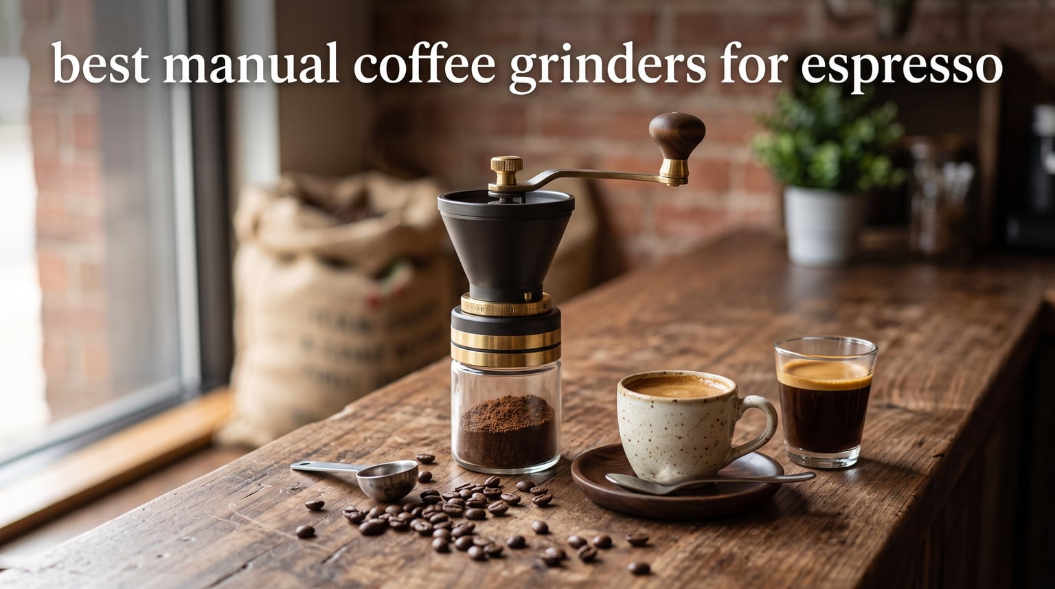 best manual coffee grinders for espresso