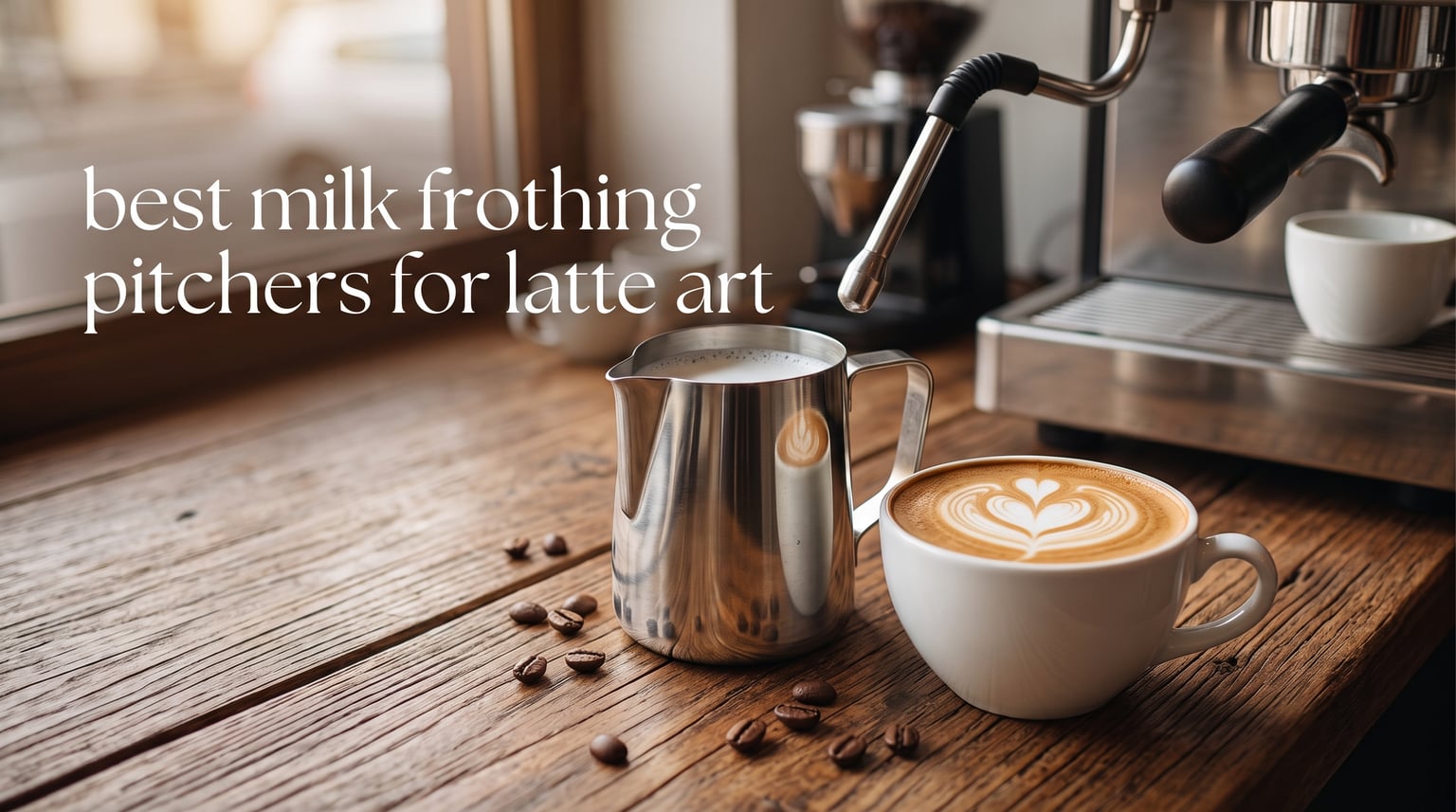 best milk frothing pitchers for latte art