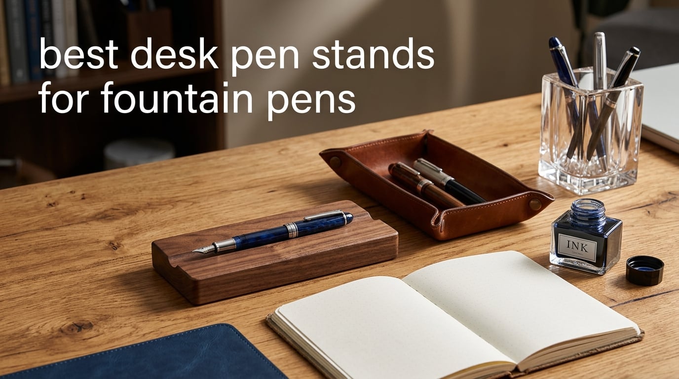 best desk pen stands for fountain pens