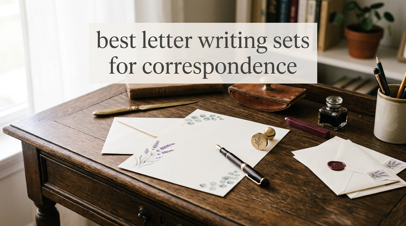 best letter writing sets for correspondence