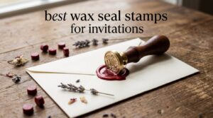 best wax seal stamps for invitations