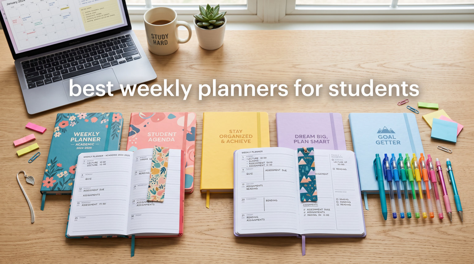 best weekly planners for students