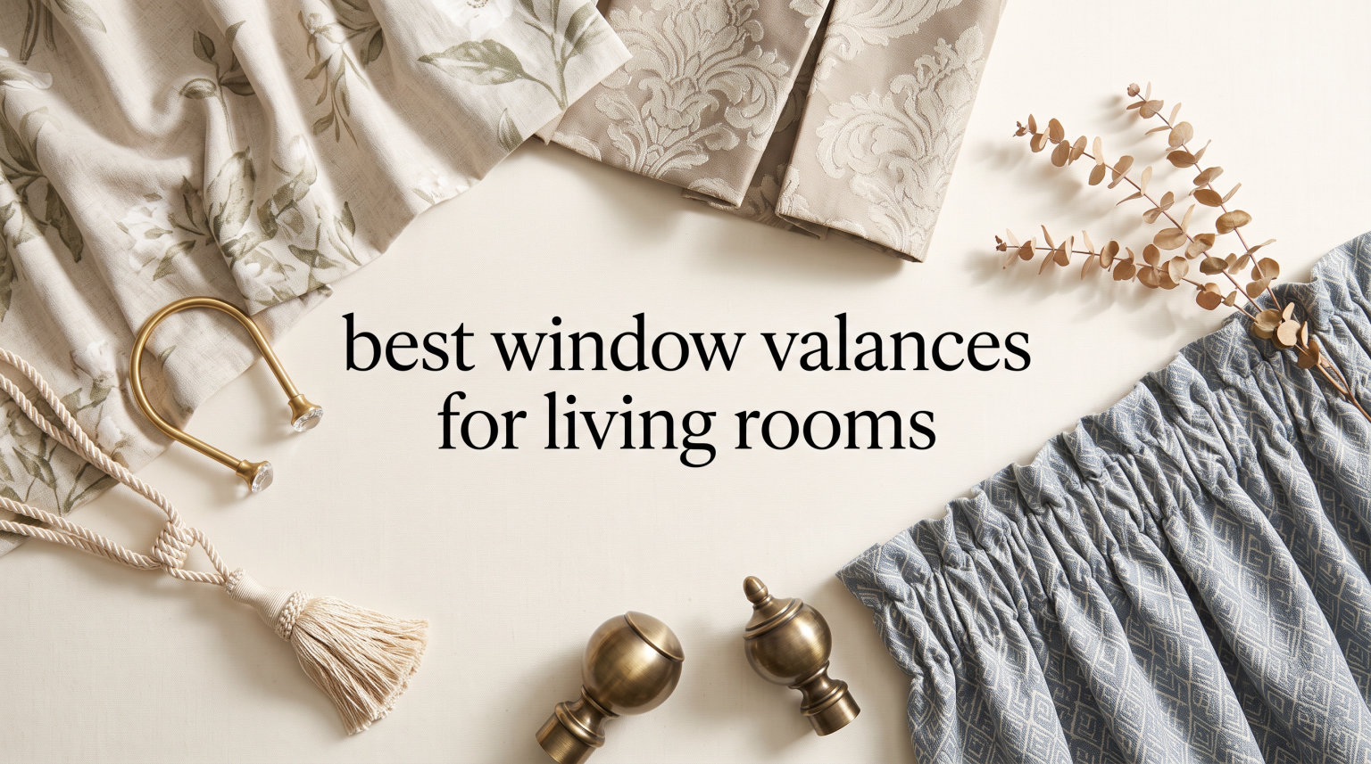 best window valances for living rooms
