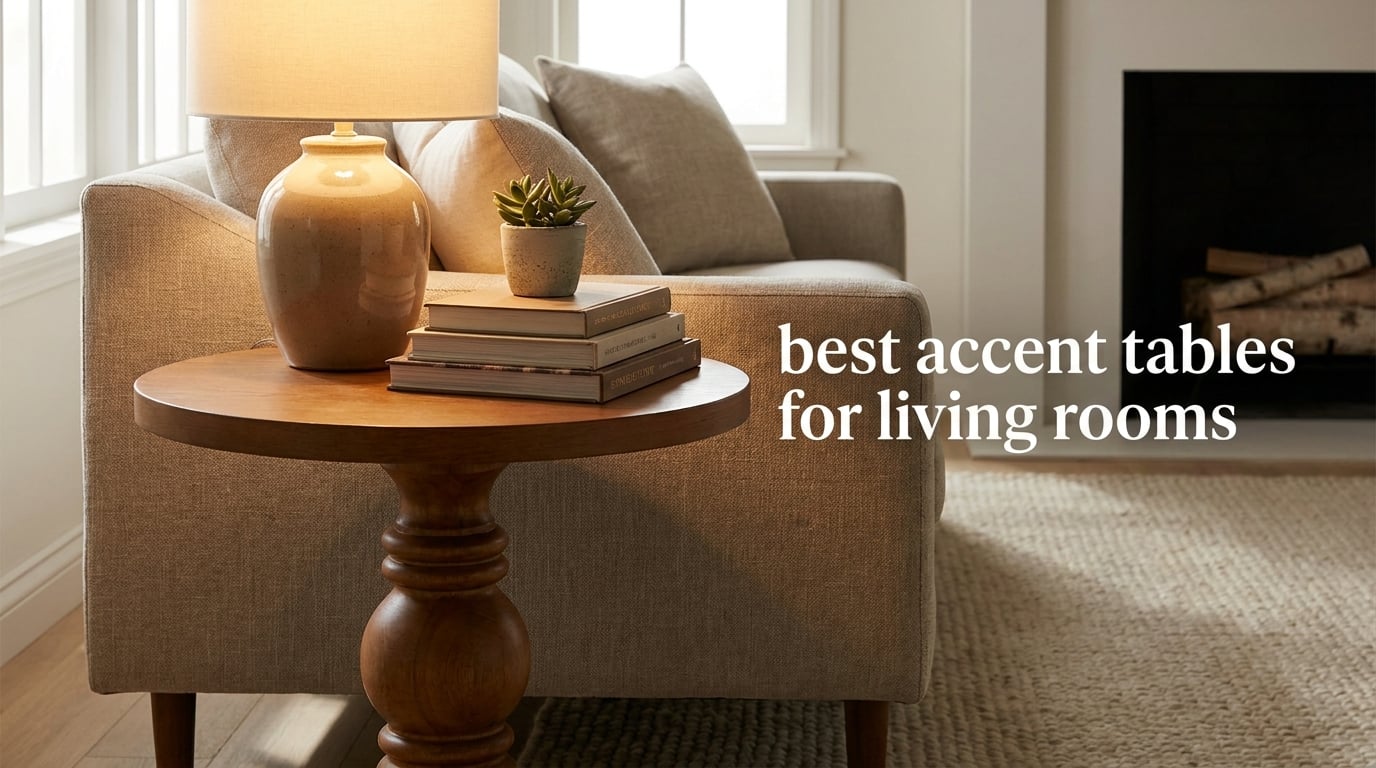 best accent tables for living rooms