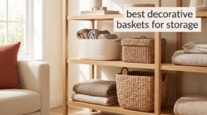 best decorative baskets for storage
