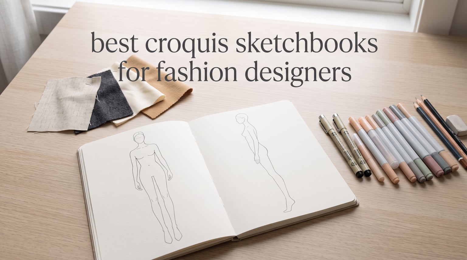 best croquis sketchbooks for fashion designers