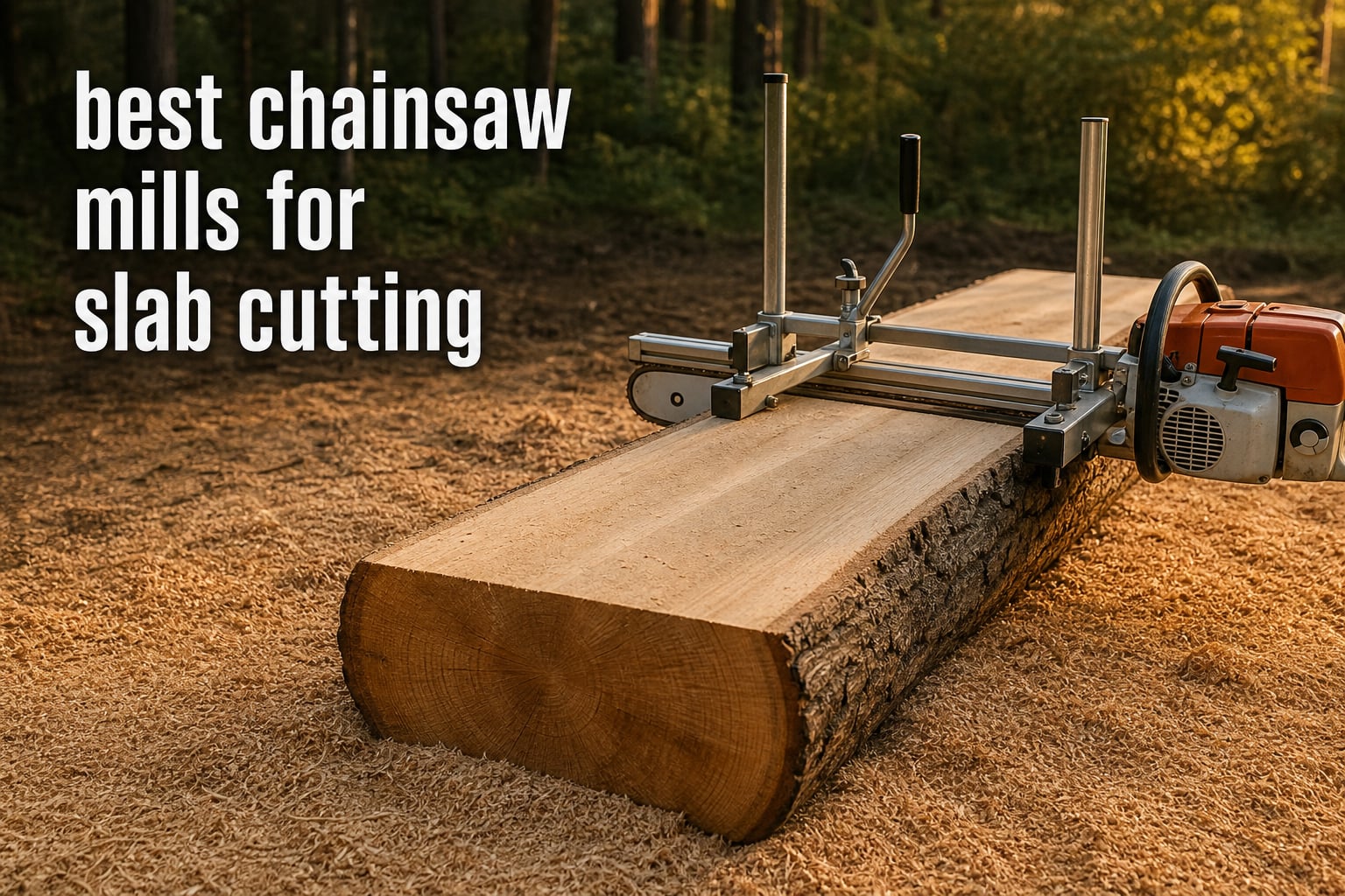 best chainsaw mills for slab cutting