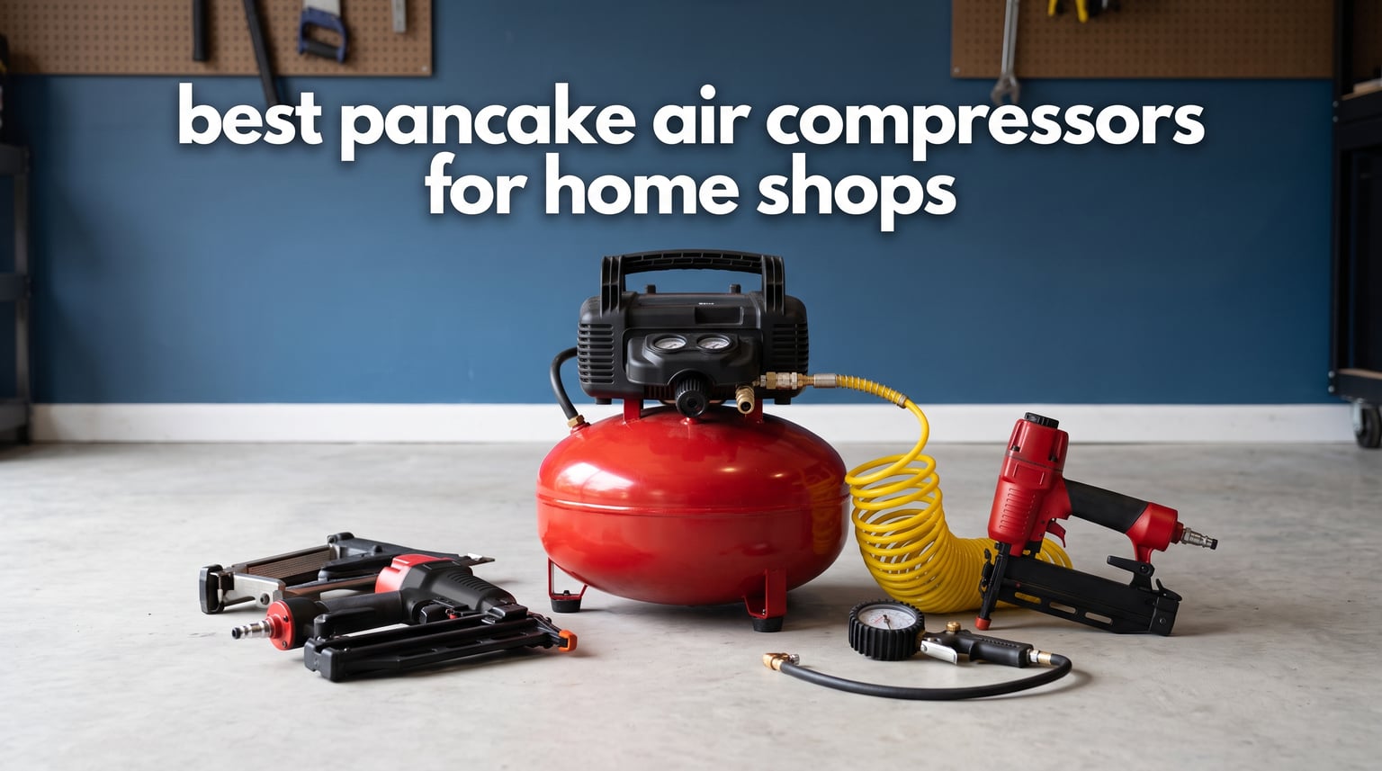 best pancake air compressors for home shops