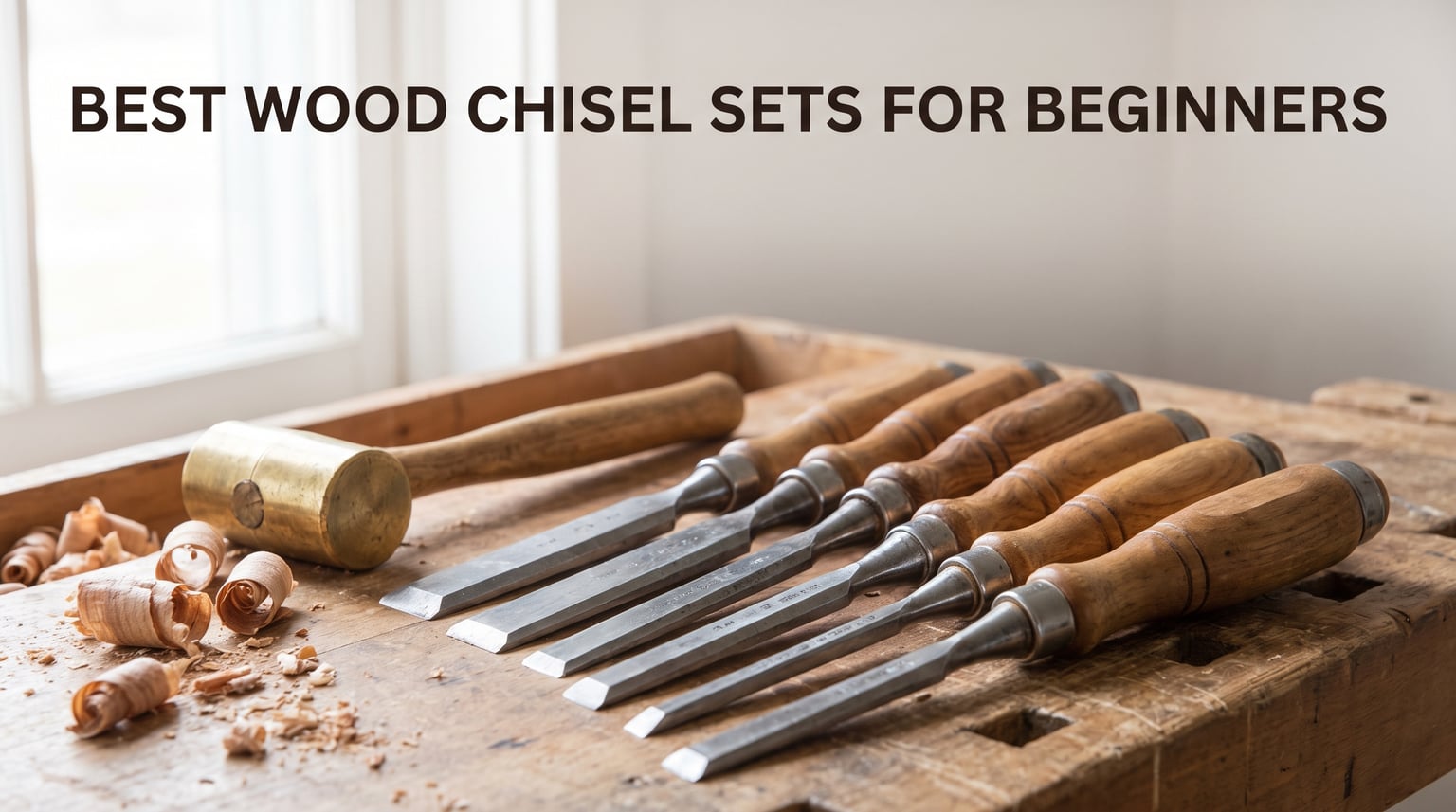 best wood chisel sets for beginners