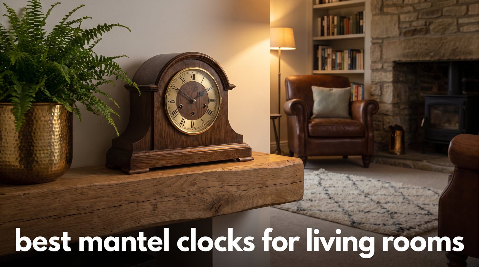 best mantel clocks for living rooms