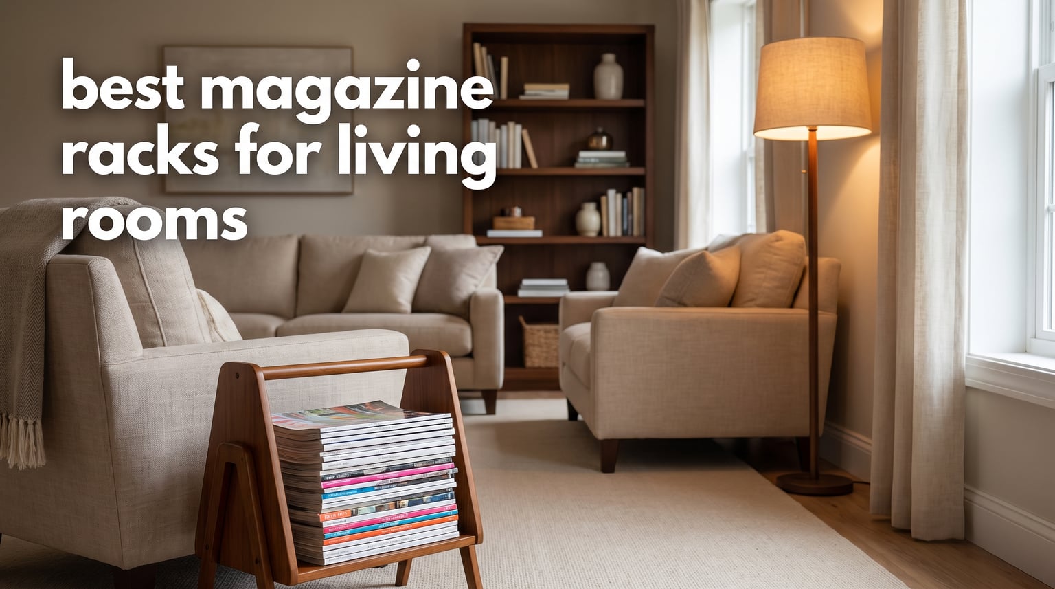 best magazine racks for living rooms