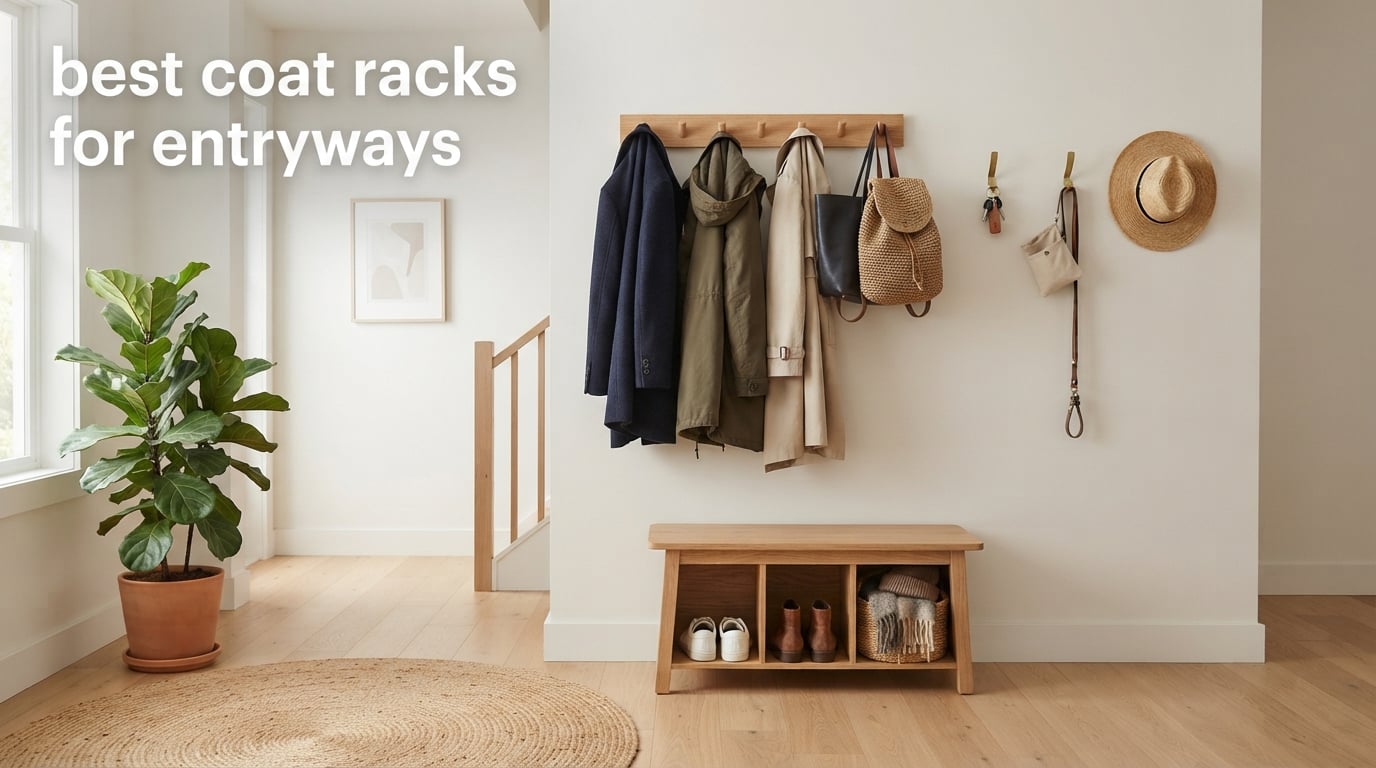 best coat racks for entryways