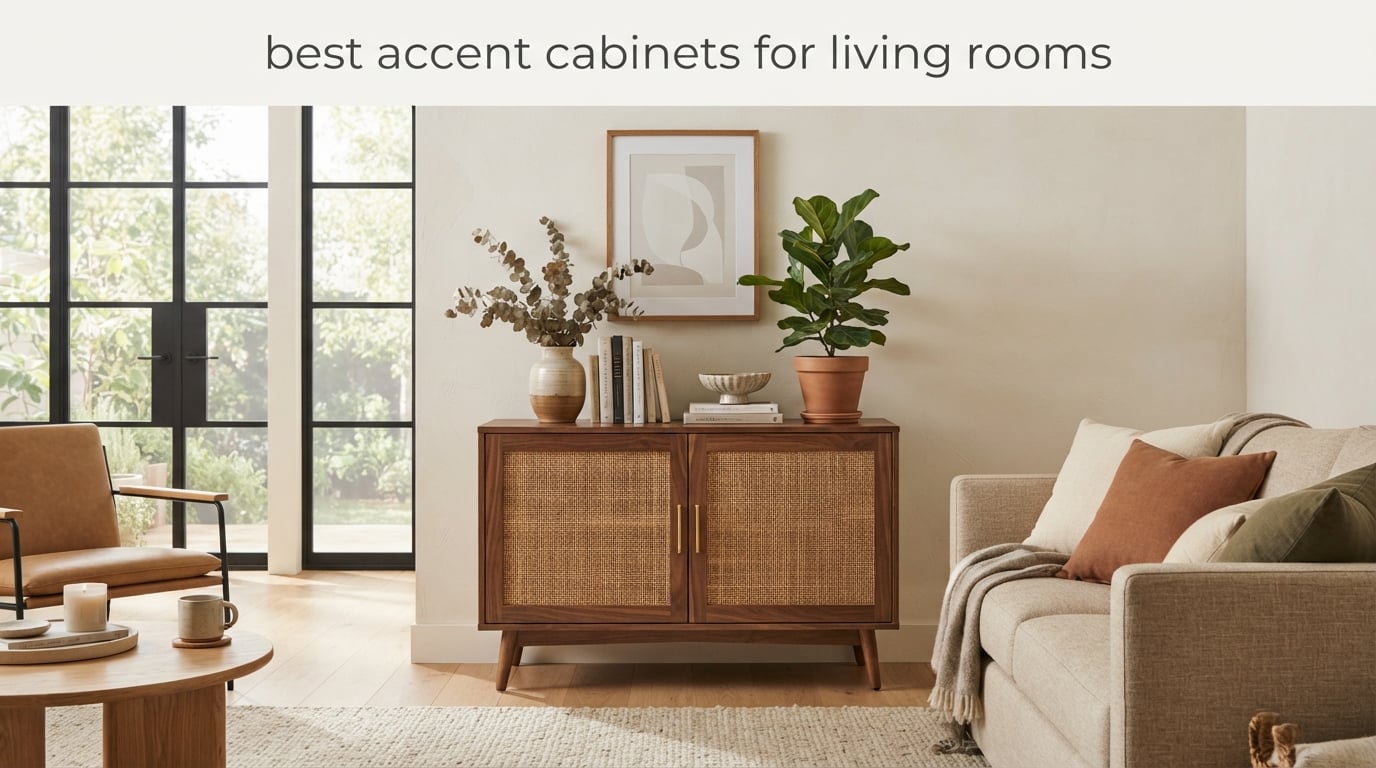 best accent cabinets for living rooms