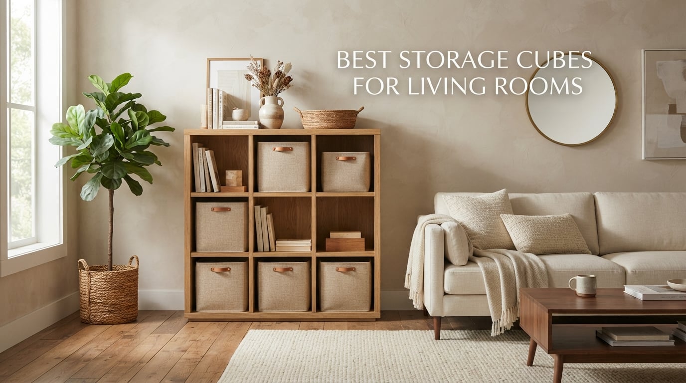 best storage cubes for living rooms
