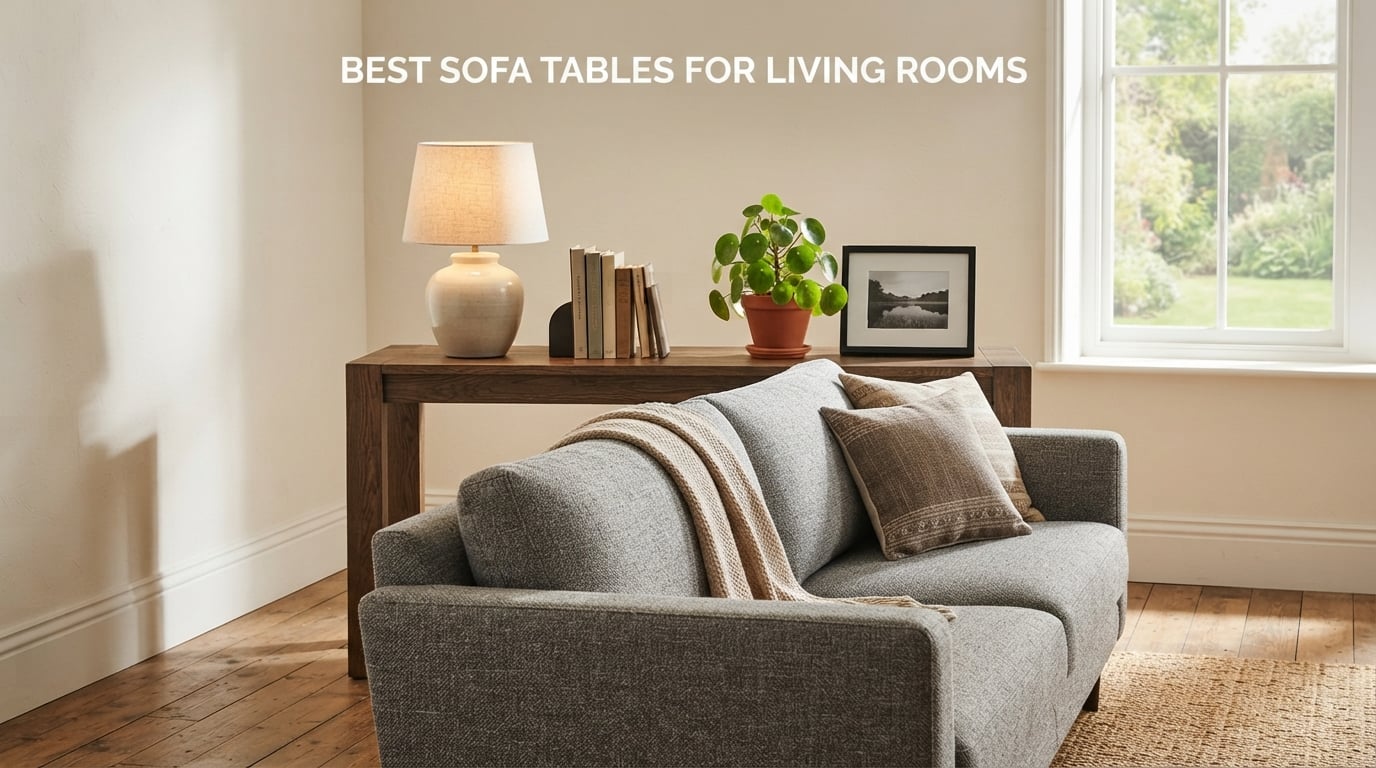 best sofa tables for living rooms