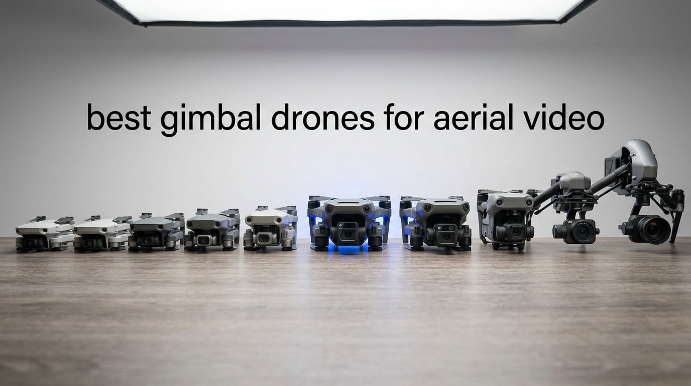 best gimbal drones for aerial video