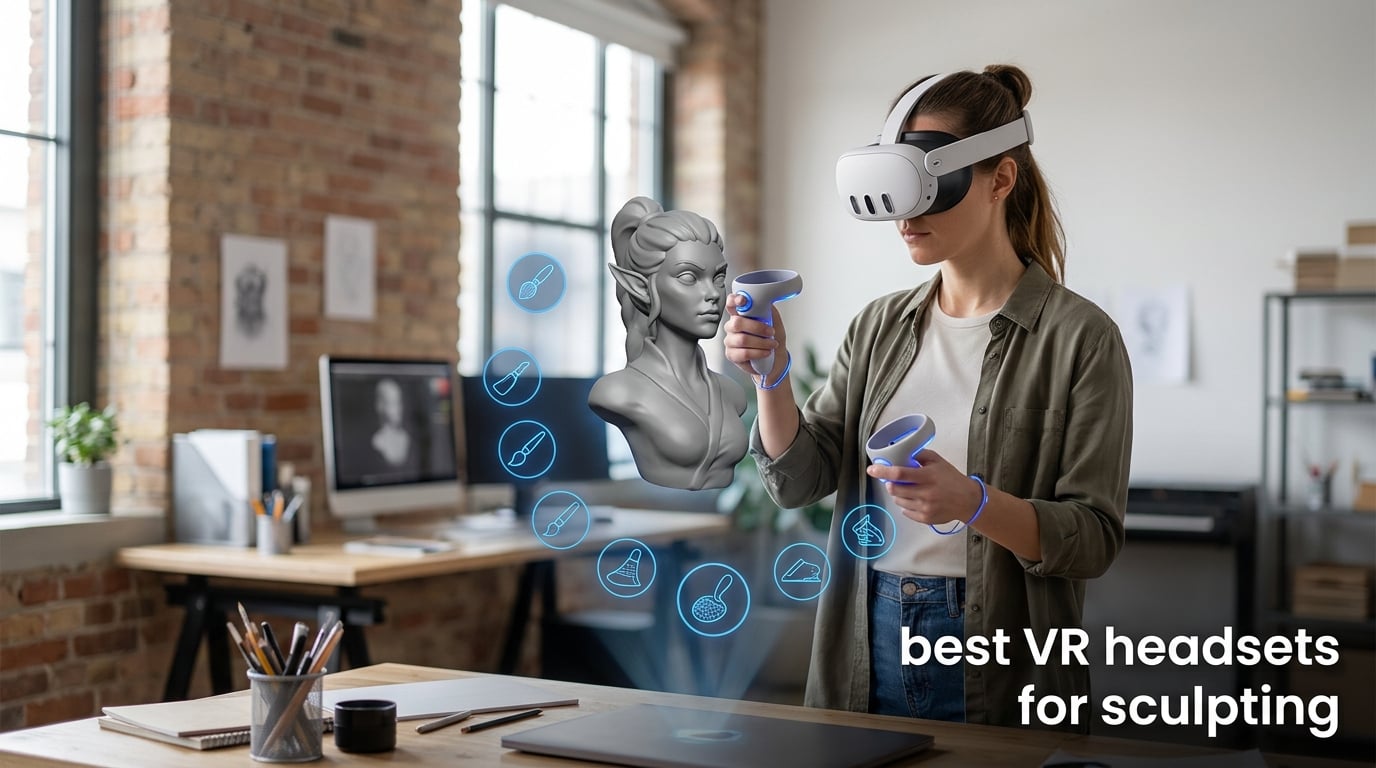 best VR headsets for sculpting
