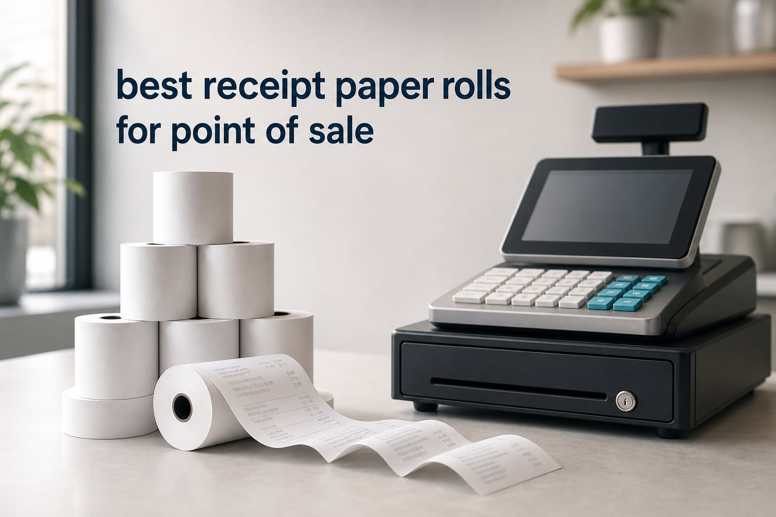 best receipt paper rolls for point of sale
