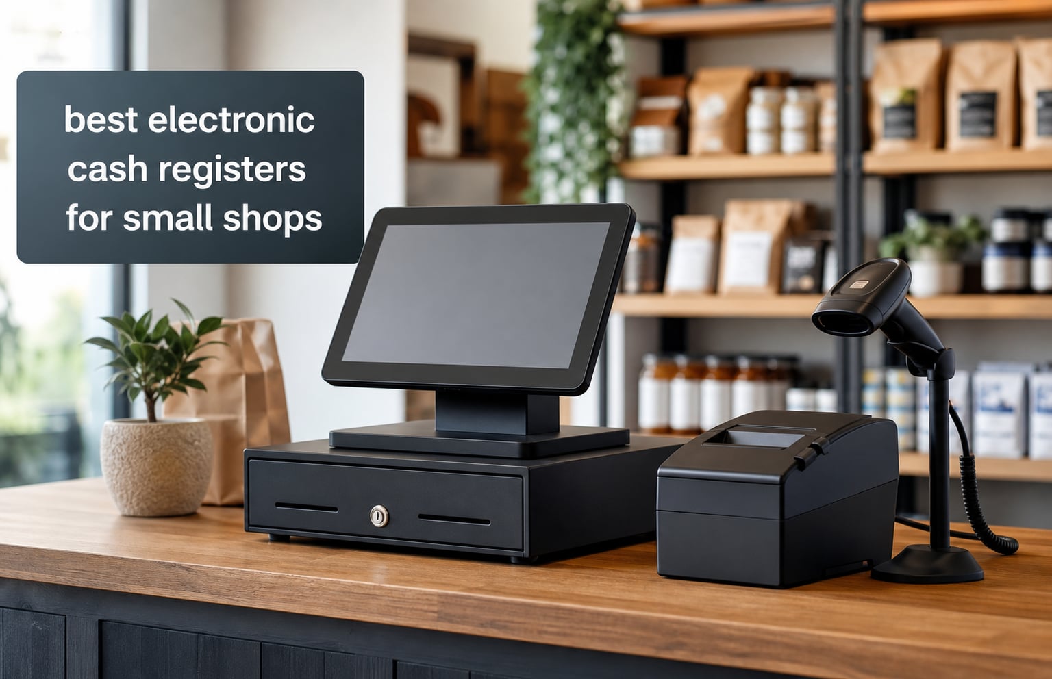 best electronic cash registers for small shops