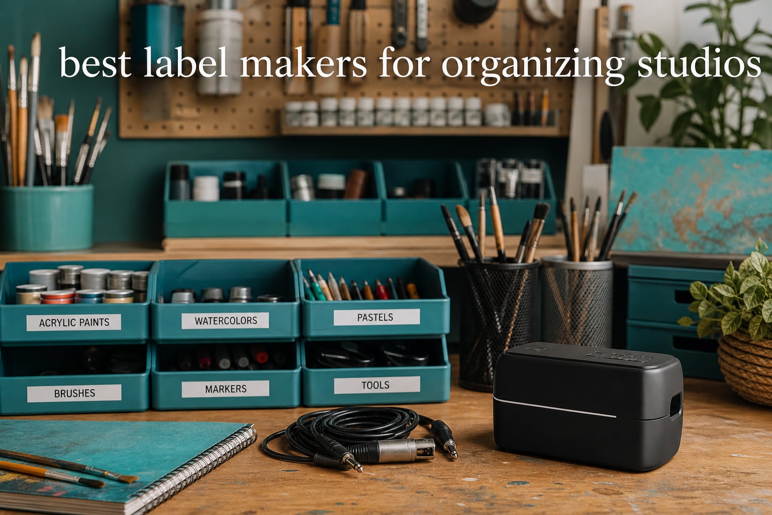 best label makers for organizing studios